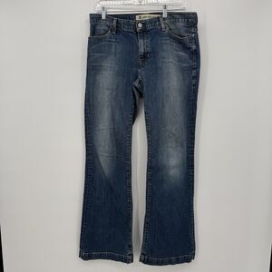 Gap Long & Lean Denim Jeans Cotton USA Size 10 Regular Classic Low Rise